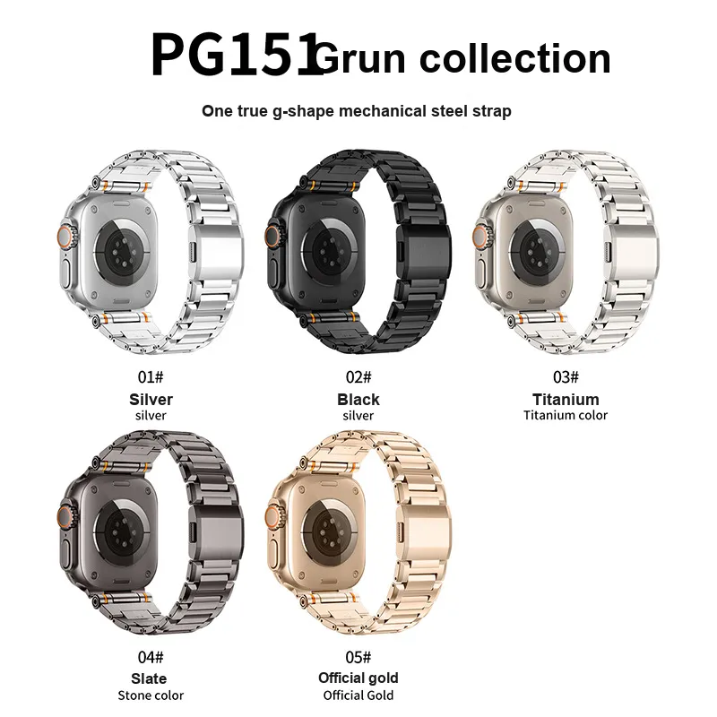 COORUBA Ремень Apple Совместимость MADE OF Стальной