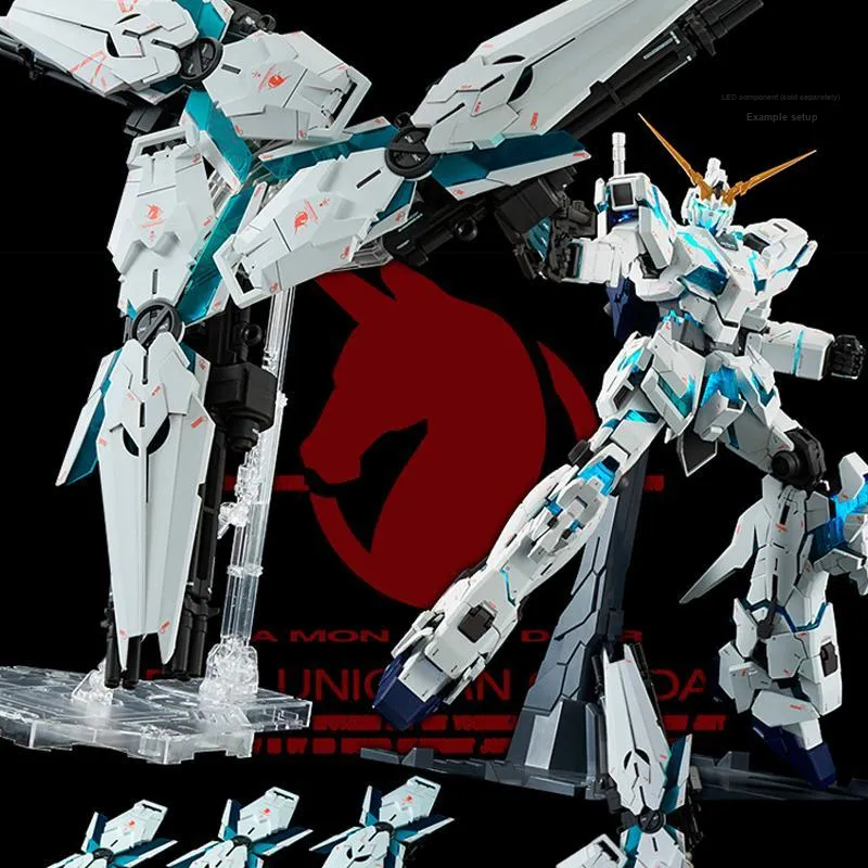 BANDAI PG 1 60 Mobile Suit Gundam Unicorn Gundam Unit 1, Final Battle Ver. Model Kits 30cm-2