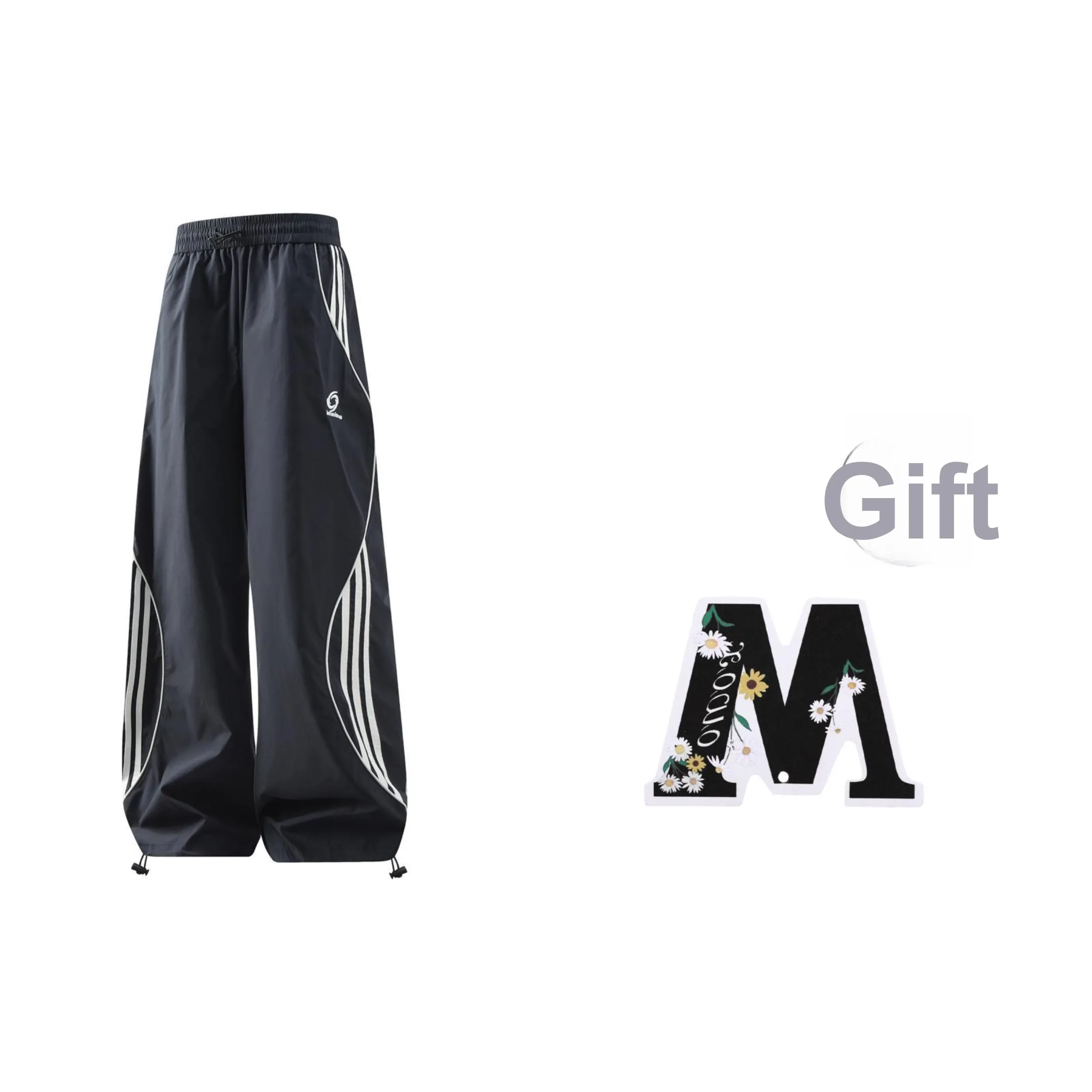 LEMANISM Повседневные брюки Унисекс Темно-синий