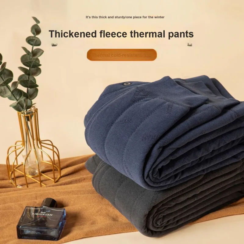 H YXIANG Men Thermal Pants-10
