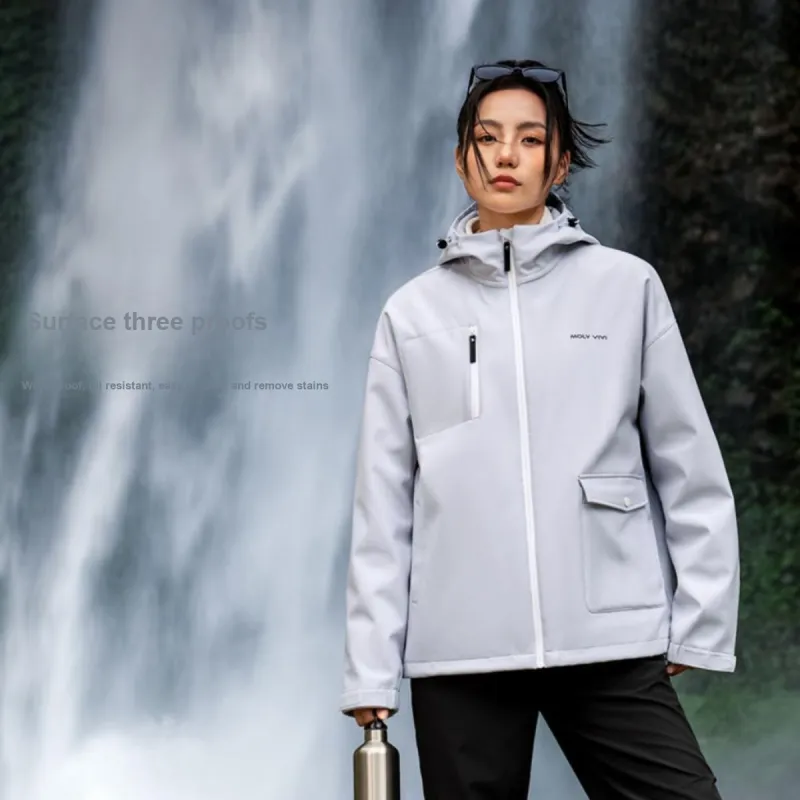 MOLY VIVI Soft Shell Coat Unisex-114