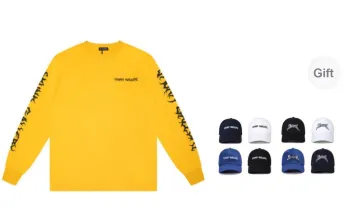 SKUNK GALLERY FW22 T Shirt Unisex Yellow