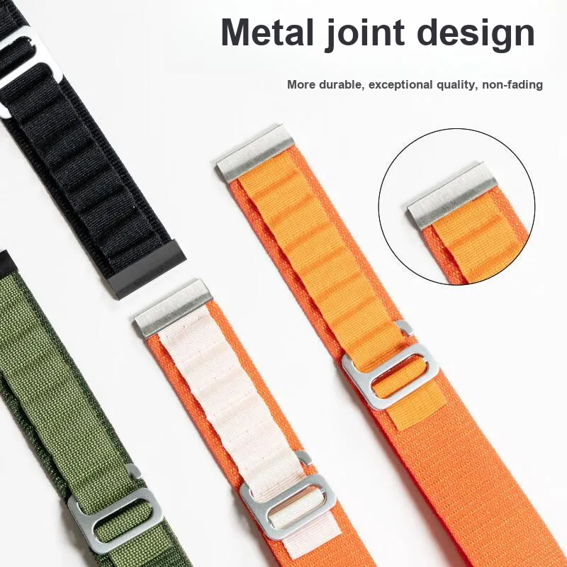 Miss Wrist OPPO Compatibility Watch Band 22mm Fabric Material-1