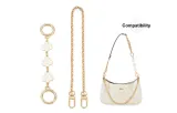 White Camellia+Decorative Chain 40cm