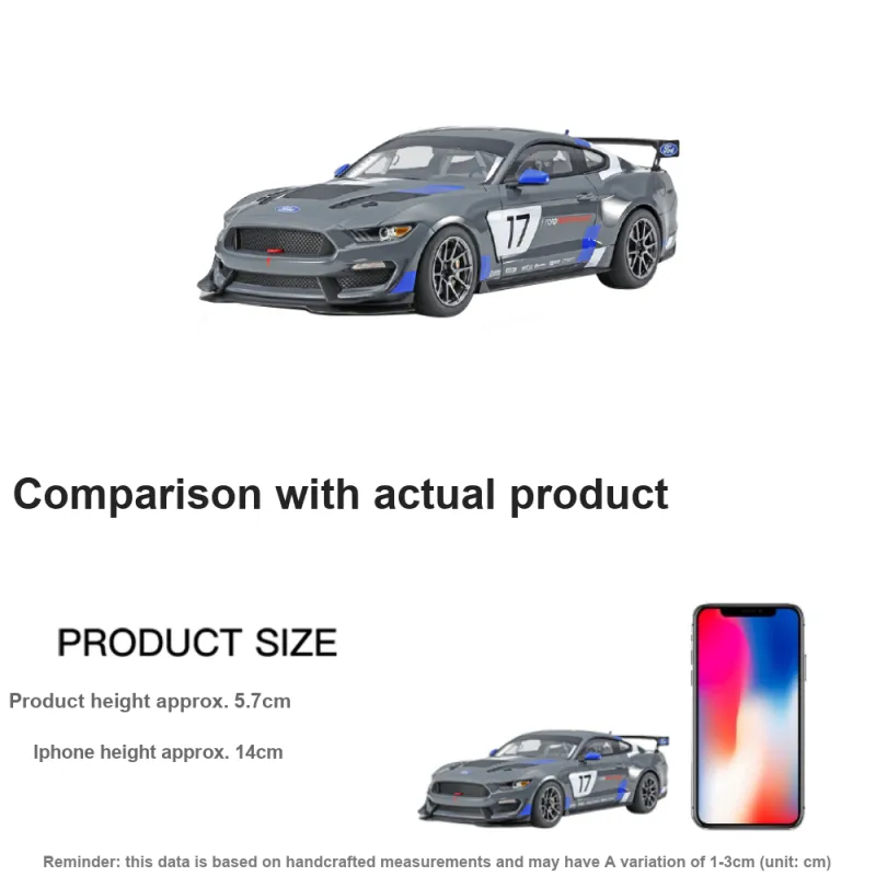 Tamiya FORD Mustang GT4 Racing, Length 20.3cm Model Kits-3