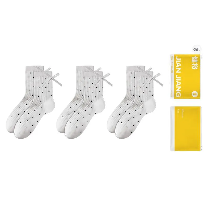 Master Mid Calf Socks Women's Shopping Bag 3 Pack-6