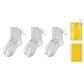 [3 Pack]3 White