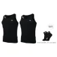 2 Pcs (Black) Comes with Socks