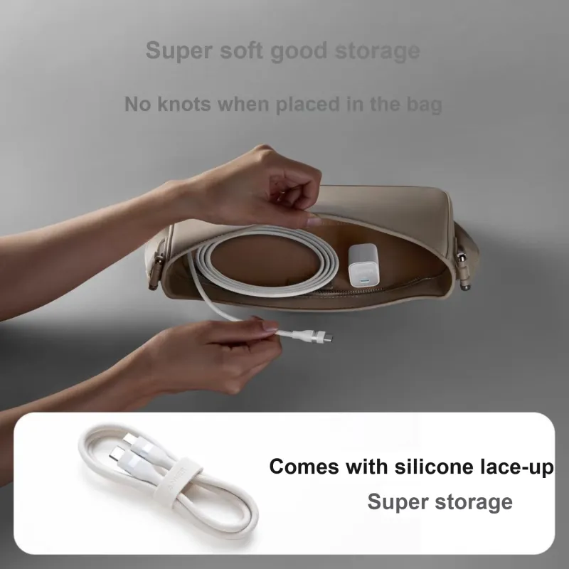 ANKER Type c To Type c 240W Safe Fast Charging Compatible With Apple 16/15/Android Collection Skin Friendly Woven Cable-28