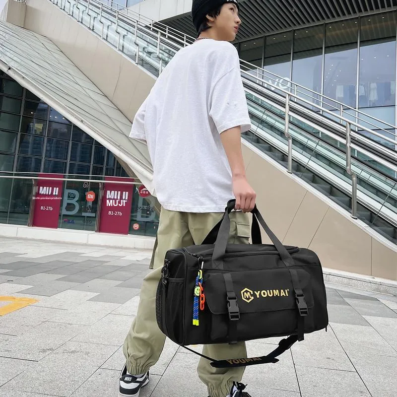 MTribe Nylon Travel Bag Unisex Multicolor-17