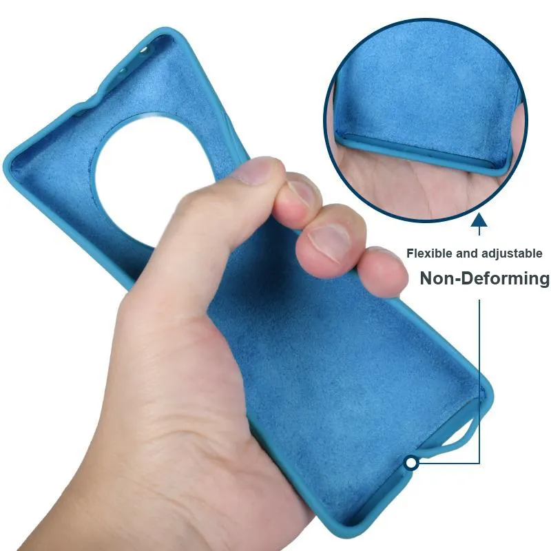 Record Star Silicone Material Fully Enclosed, Extra Thin Phone Cases Compatibility Huawei Mate 40 Pro Girlish-6