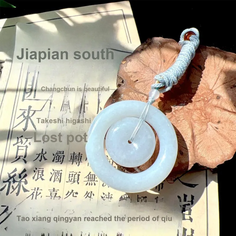 SIYIJIA Glutinous Jade Jadeite Necklaces Unisex-2