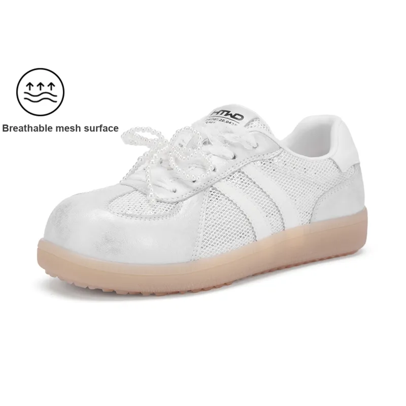 Hotwind German Army Trainers Abrasion Resistant Slip Resistant Low Top Casual Shoes Women's-6