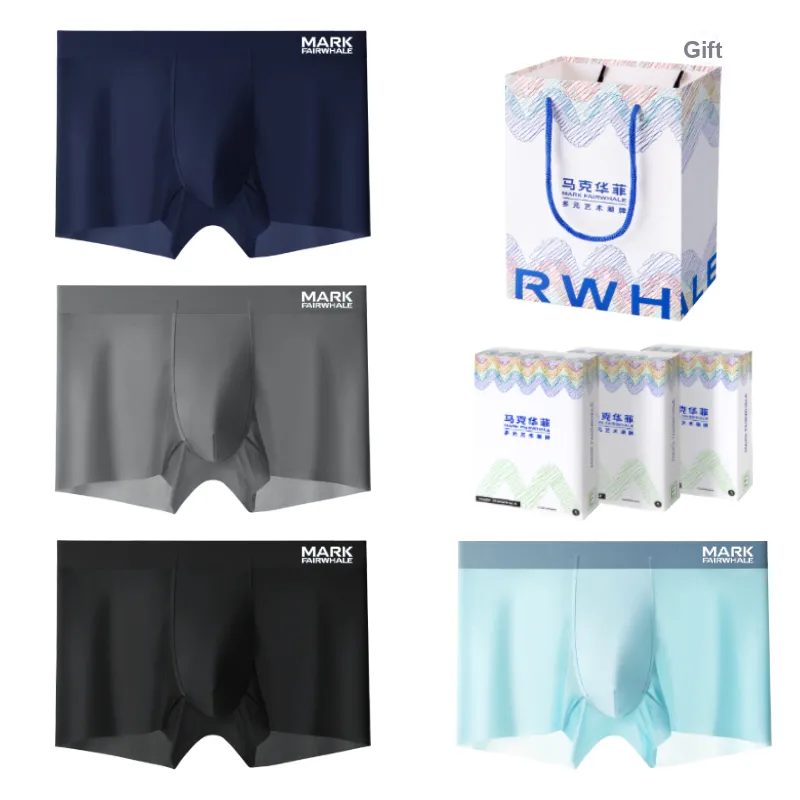 FAIRWHALE Underpants Men's Shopping Bag 4 Pack-4