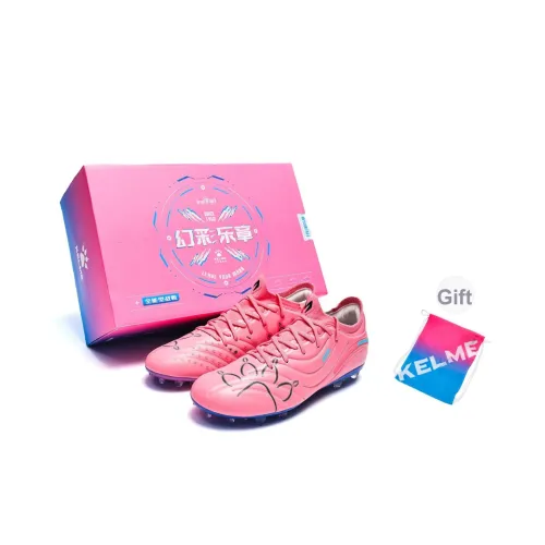 KELME MG MULTI Ground Искусственный Шипы Амортизаторы Slip-resistant (противоскользящие) Abrasion-resistant (износостойкие) Футбольные бутсы Унисекс Розовый