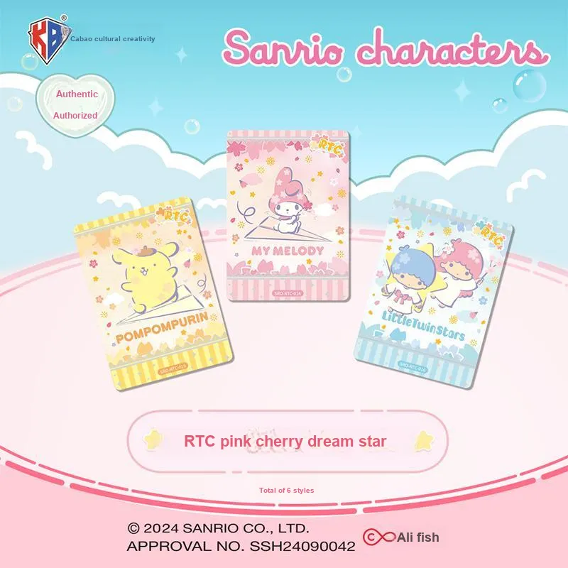 Kabao Cultural Creation x Sanrio Polaroid Card Shimmer Star Third Edition V2 IP/Anime Cards 30 Packs/box-2