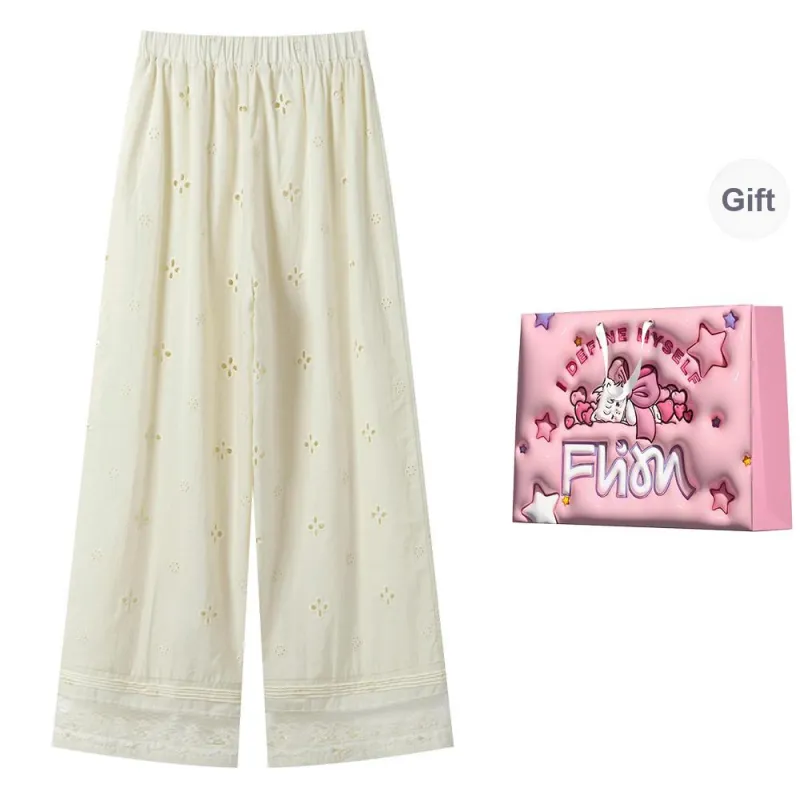 FLIM Casual Pants Women's Apricot-7