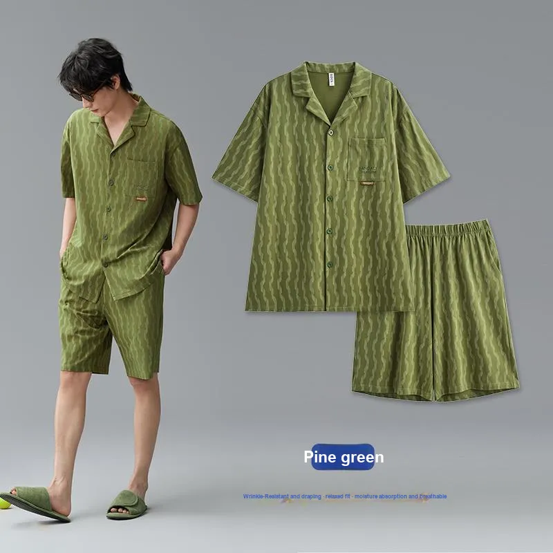 Peninsula City Pajama Set Men's Gift Box Set-24