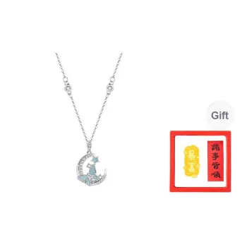 Chongqing Gold Store S 999 Fine Silver Necklaces Unisex