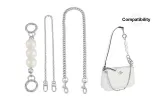 Pearl Extender Chain+Chain 90cm+Decorative Chain 40cm