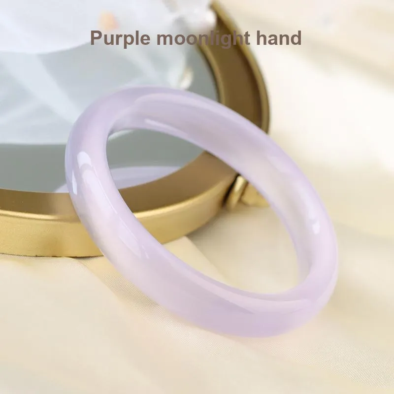 Long Fu Glass Cat Eye Bangle Hand Accessory Plain Circle Girlish Anniversary Exam Pass Women's-2
