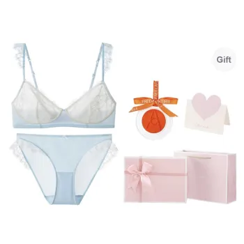 FREELASS Underwear Gift Box Women's Breeze Blue