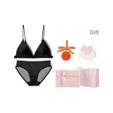 Black[Silk Hair Tie Gift Box Set]