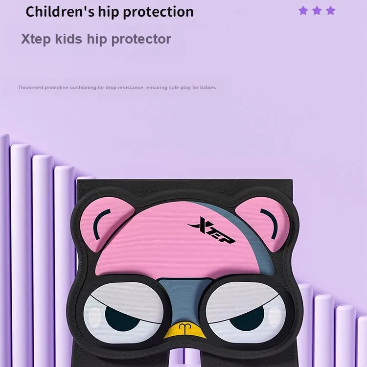 XTEP Ski Protective Gears Silk Fabric EVA Sponge Kids'-4