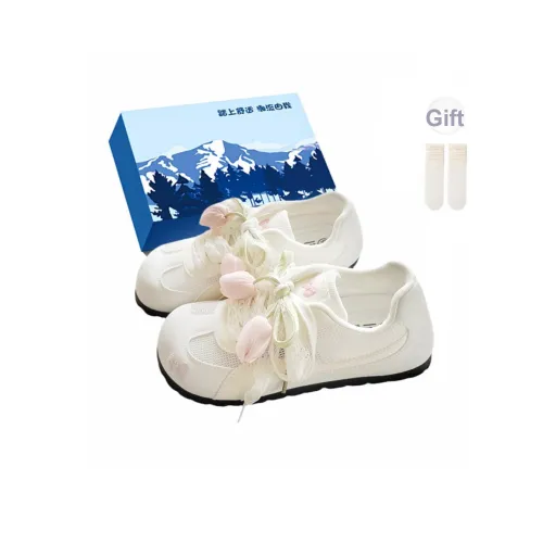 Fawn Miri Аbrasion Resistant Скейтборд Кроссовки Женские Белые