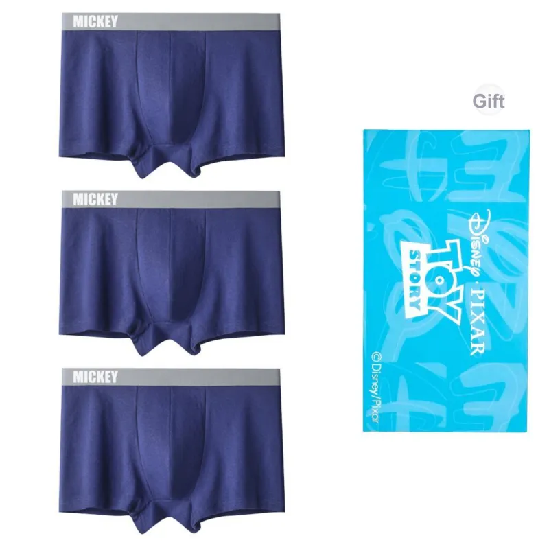 Disney Mickey Series Underpants Men's Gift Box Combination-7