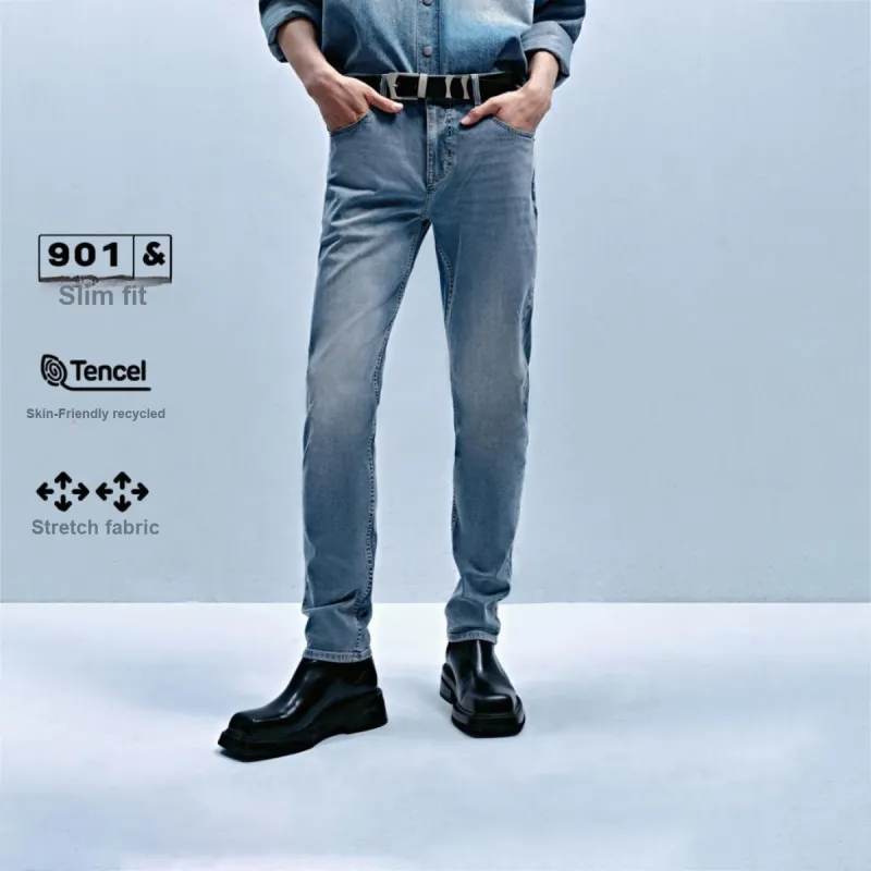 JACK JONES· Pants Jeans Men's Medium Blue-3