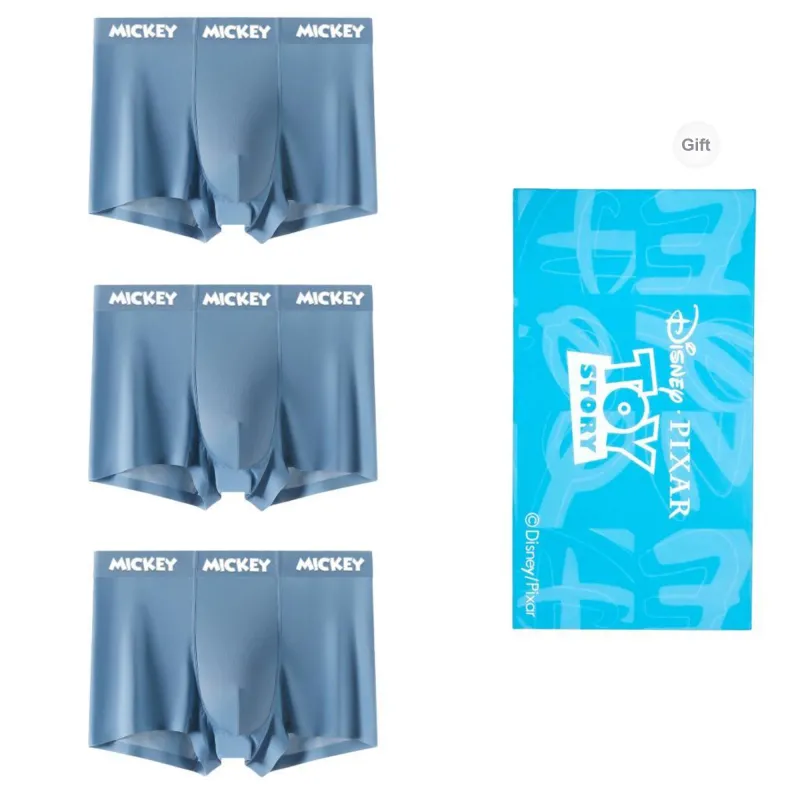 Disney Mickey Series Underpants Men's Shopping Bag Combo Set-9