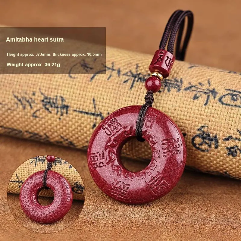 Sima Is Ethereal Cinnabar Pendants Unisex-1