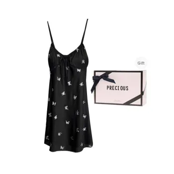 OEING Nightgown Women's Gift Box Set Black