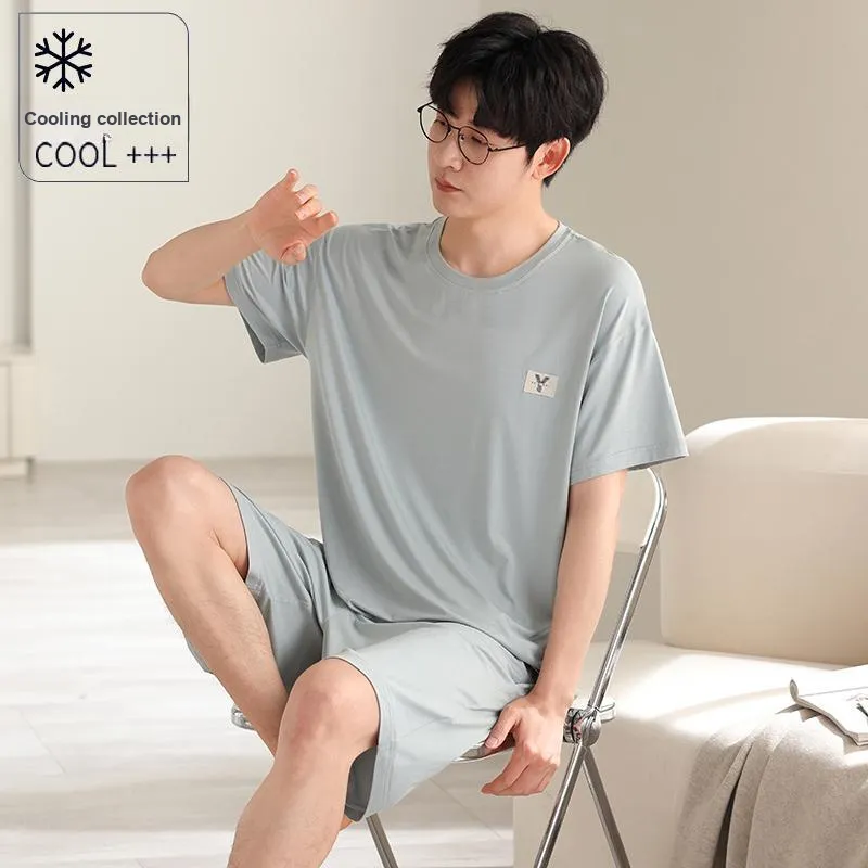 MADALLO Pajama Set Men's Light Blue-3