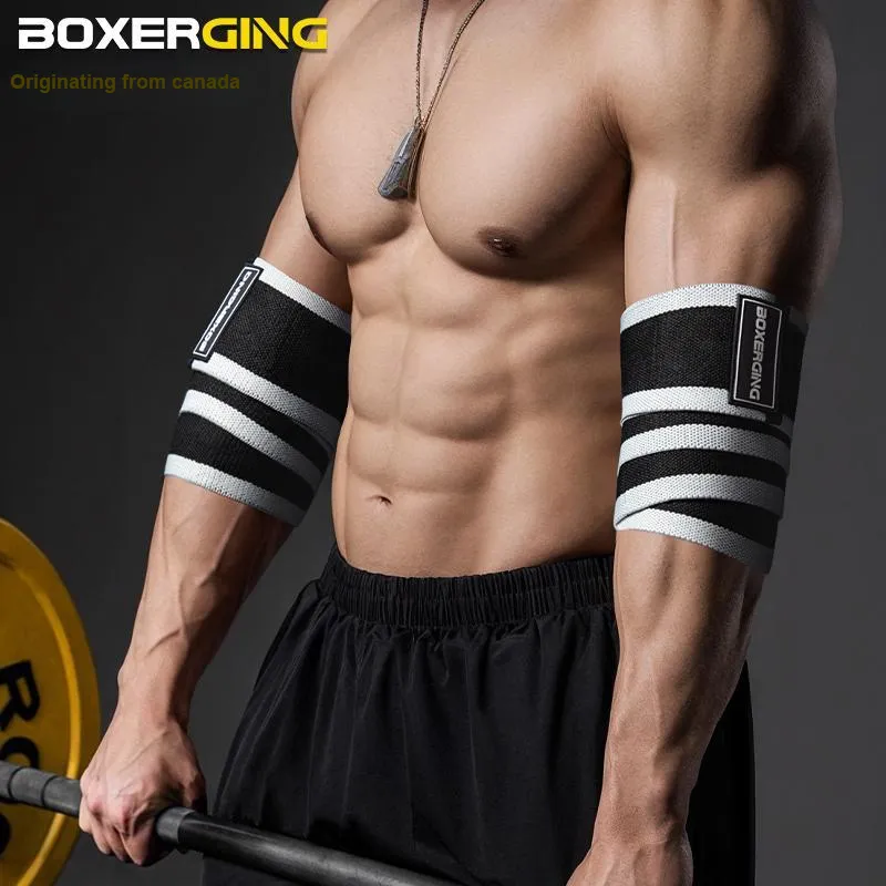 BOXERGING Elbow Pads Breathable Protective SML Cotton Polyester Elastane Blend Material Unisex-14