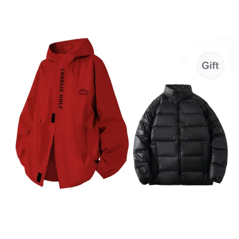 CHARLIE GOLF Windbreaker Jacket Unisex-24