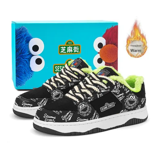 SESAME STREET Skateboard Shoes Unisex Low-Top