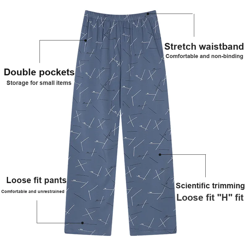MIIOW Trend Party Series Pajama Pants Men's-8