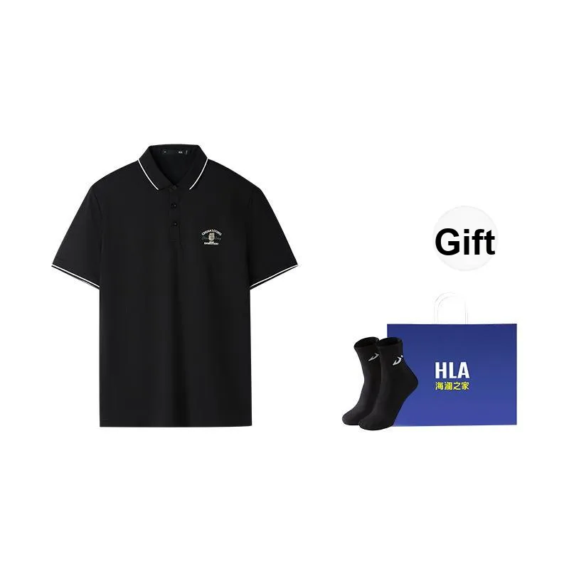 HLA Chinese Dragon Series Polo Shirt Men's-27