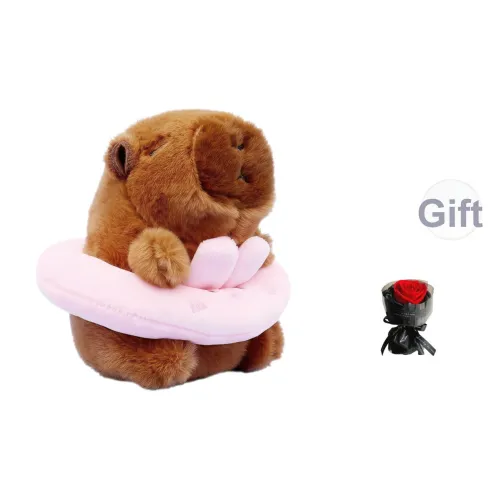 YUEMIXIONG Лето Best Selling Капибара Надувной круг Плюшевый Брелок 12 см Высота