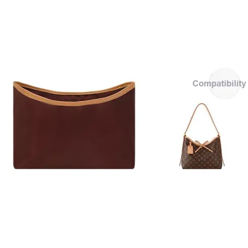 Прилив Сатиновый Вертикальный Подкладка Super Light Системы хранения Внутренний карман Женские Кофе Бежевый