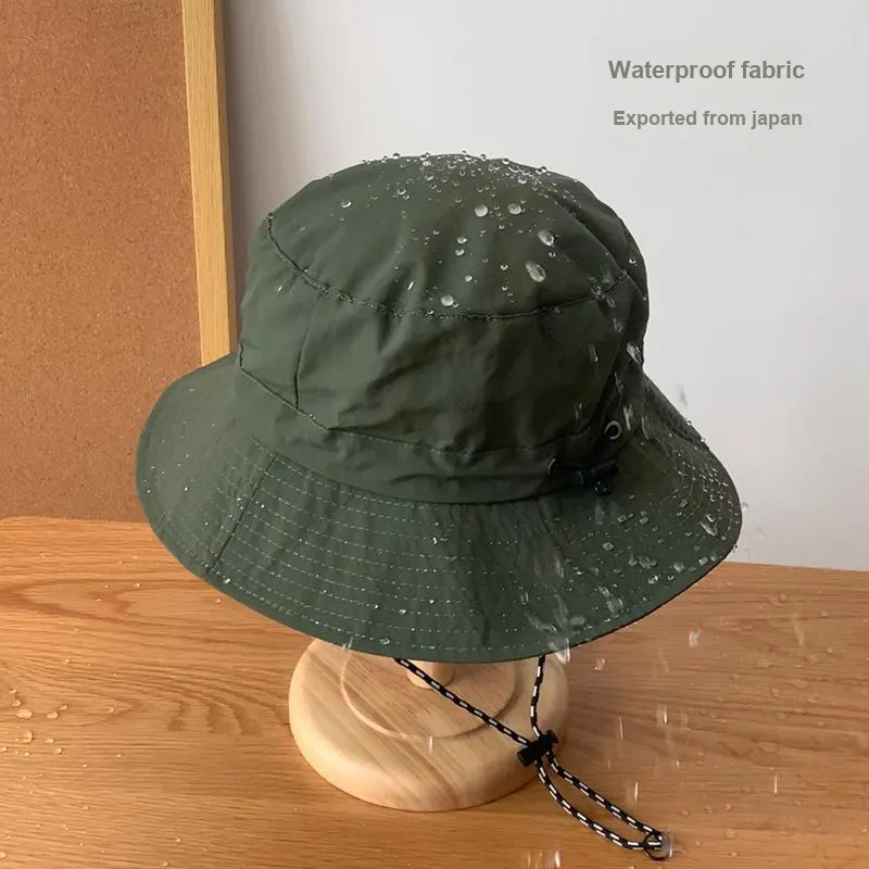 Yi Bu Kang Polyester Bucket Hats Unisex-10