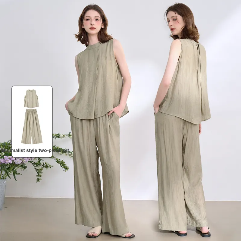 WESTLINK Casual Suits Women's Khaki-2
