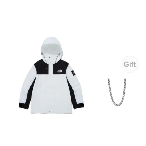 THE NORTH FACE Windbreaker Jackets Men White+Free Necklaces