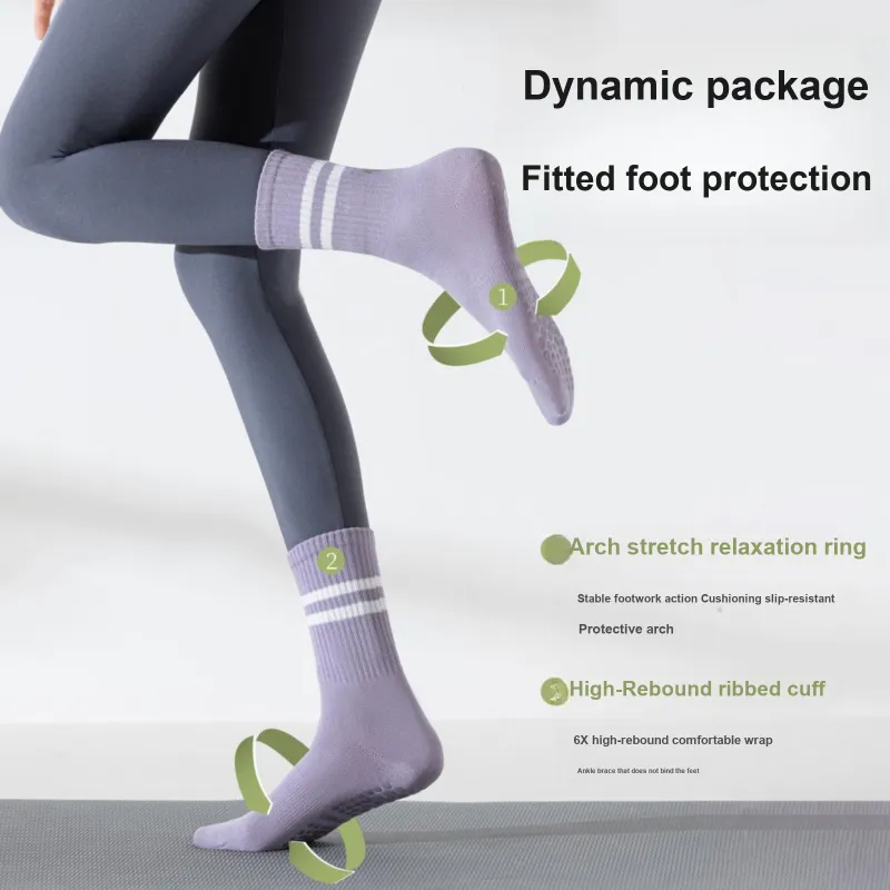 XXLLG Mid Calf Socks Women's 2 Pack-5