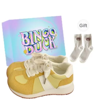 BINGO DUCK Cushioning Slip Resistant Low Top Casual Shoes Women's