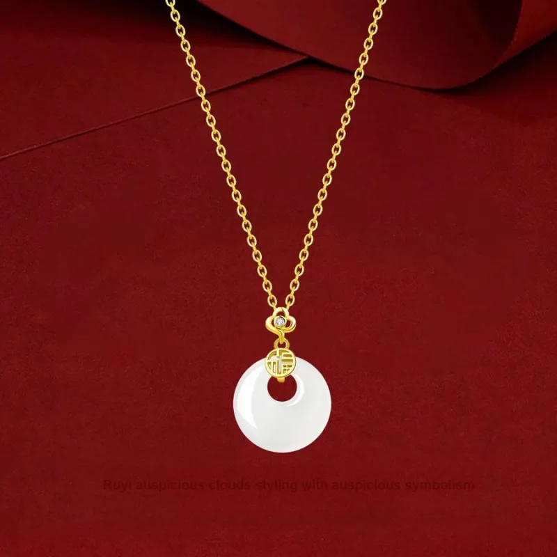 Master Kim Chalcedony Necklaces Women's-1