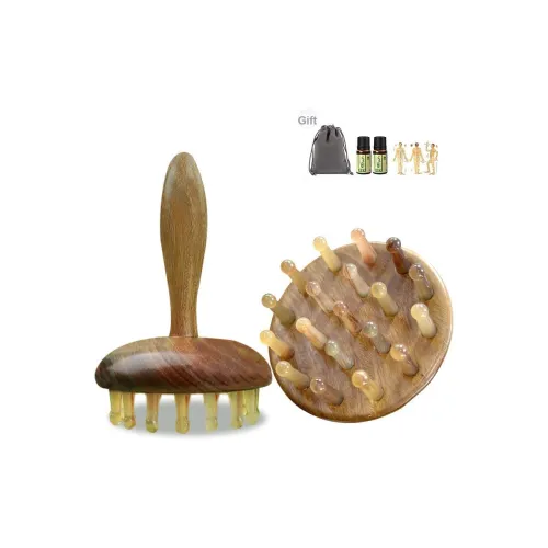 XUYUANHUA Белый Рог буйвола Meridian Массажные инструменты для тела