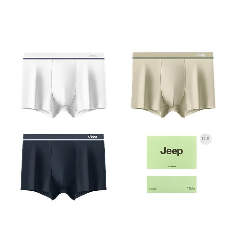 Jeep Underpants Men's 3 Pack Includes Free Box-6